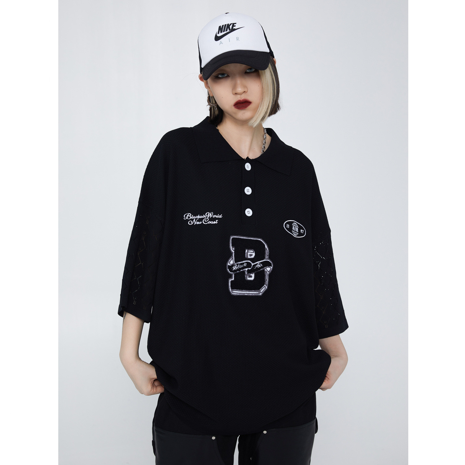 Fashion Personality Embroidered Sweater Men's And Women's Styles