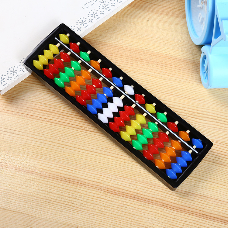 Title 3, Thirteen Color Plastic Abacus Children