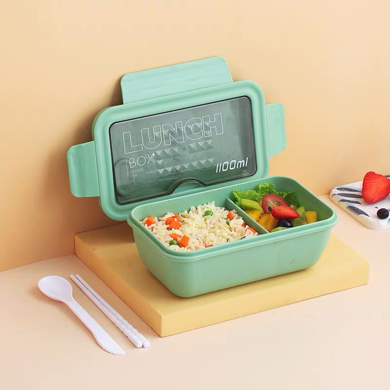Heated Partitioned Bento Box Student Japanese Lunch Box