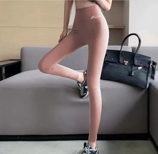 Shark Pants Wear High Waist To Close The Abdomen Pink - Shop at LoveMi