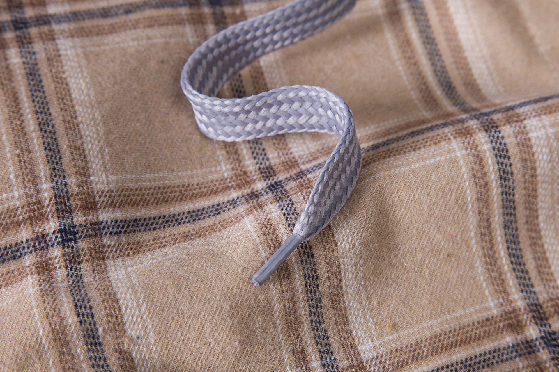 Fashion Plaid Contrast Color Stitching Men's Slim Long-sleeved Shirt