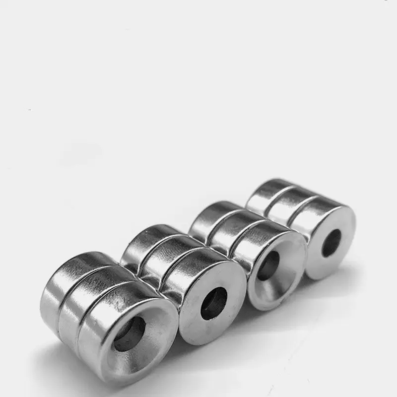Round Steel Magnet Strong Magnetic Countersunk Hole