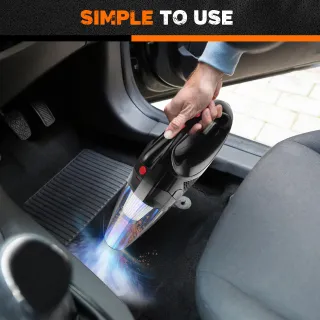 Mini Cordless Vacuum Cleaner Car Handheld Vacuum Power Suction USB Rechargeable