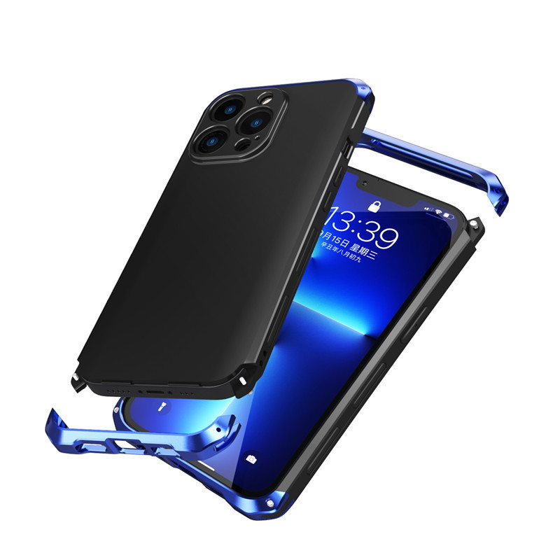 Suitable Phone Case Full Package Bezel Solid Colour - Image 2