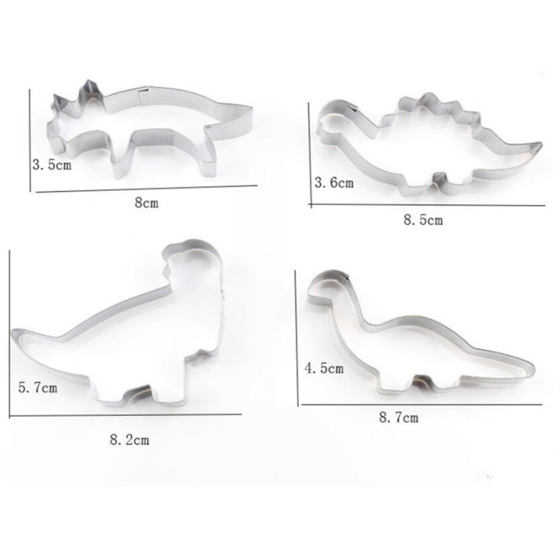 Dinosaur mold 4pcs set