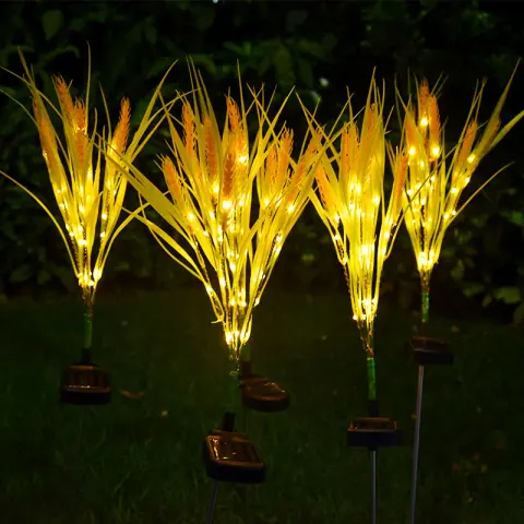 Solar Simulation Outdoor Garden Decoration Lawn Wheat Ear Lamp