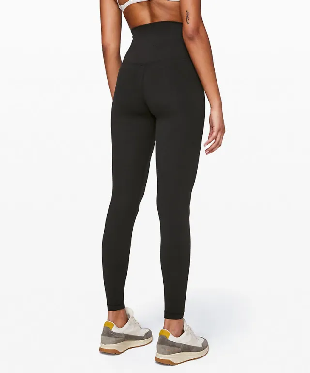 No Embarrassment Line Nude High Waist Tight Yoga Pants Black - Shop at LoveMi