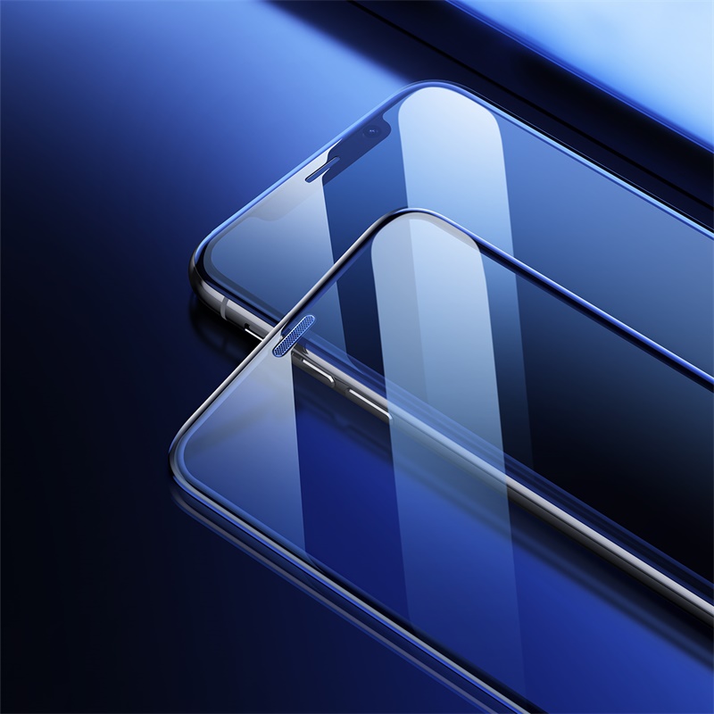 0.3mm Full Screen Curved Honeycomb Dustproof Tempered Film Black - Image 4