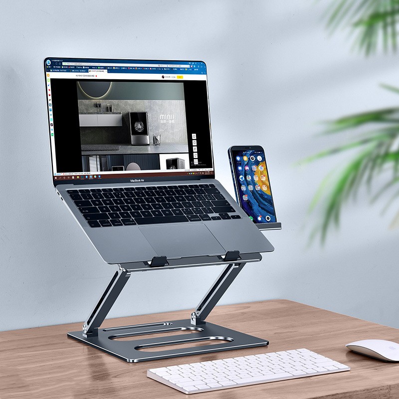 Title 3, Metal Laptop Stand Office Adjustable Lift Table...