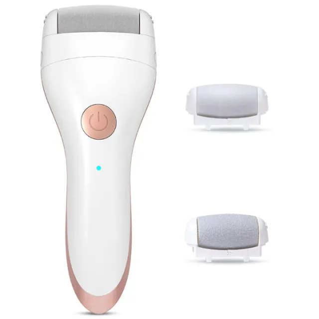 2 in 1 Electric Foot Grinder Set White 1Thick And 1Thin - Shop at LoveMi