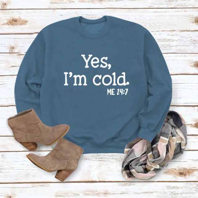 Letter Round Neck Pullover Long Sleeve Sweatshirt Styles15 - Shop at LoveMi