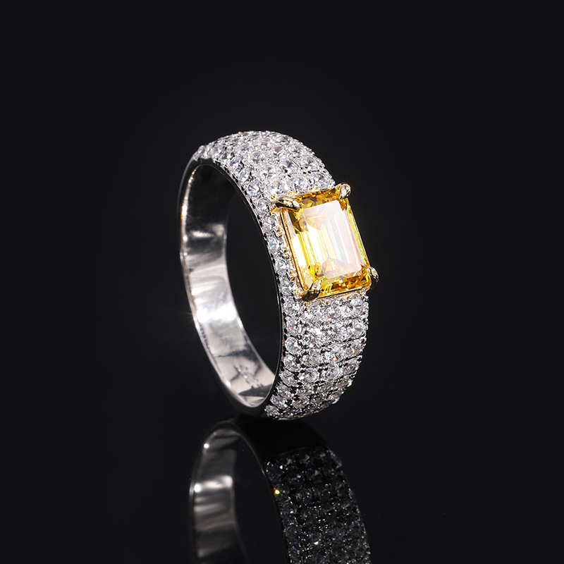 Title 4, Simple Retro Diamond Inlaid Womens Ring. Class...