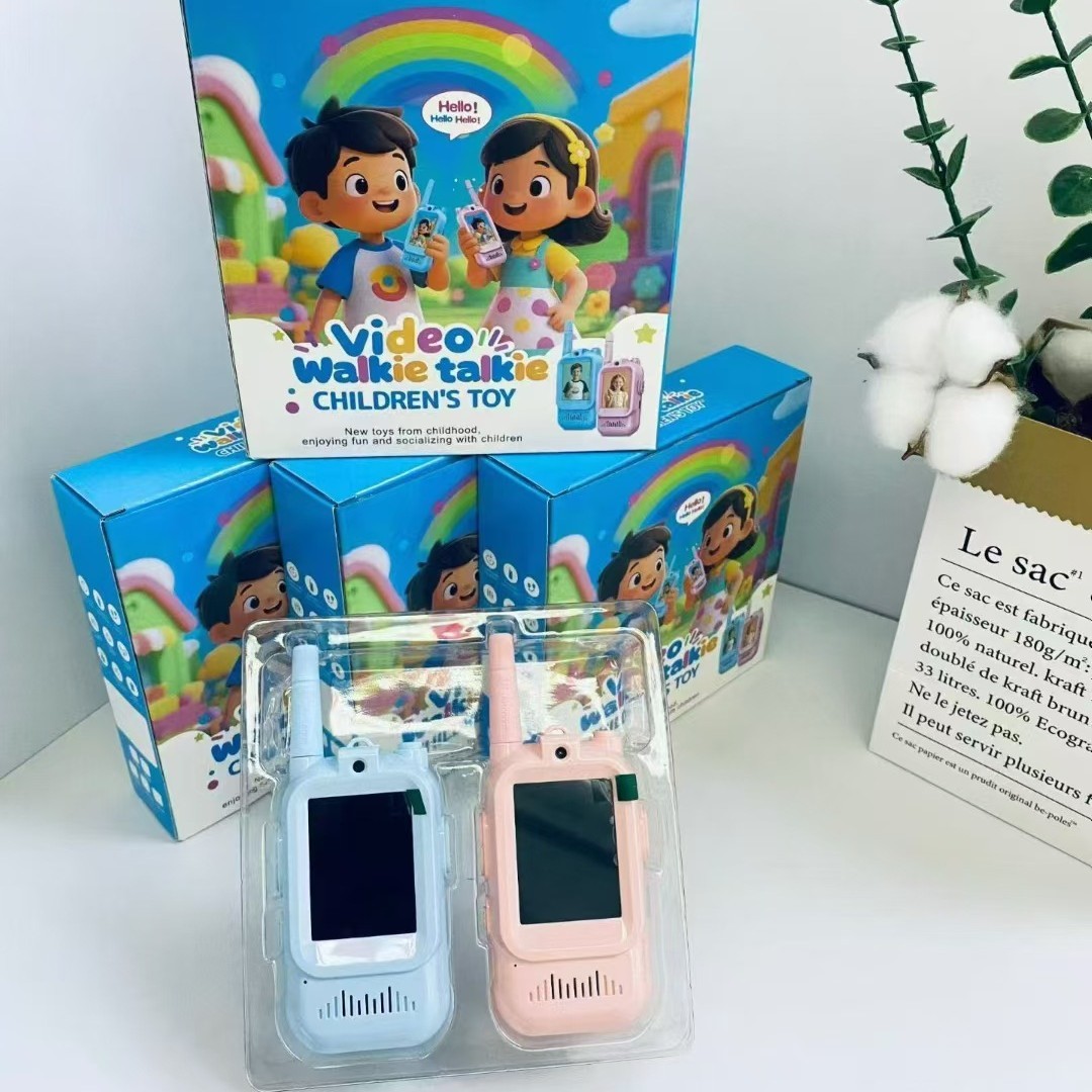 2 X Video Walkie Talkies For Kids Rechargeable Video Intercom Walkies TalkiesUK