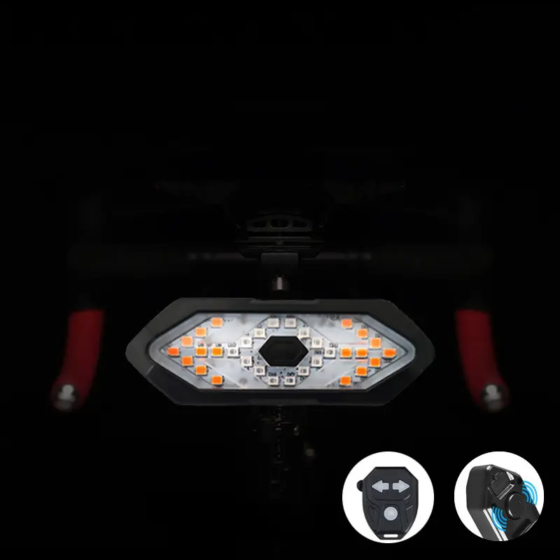 USB Charging With Horn Night Riding Flashing