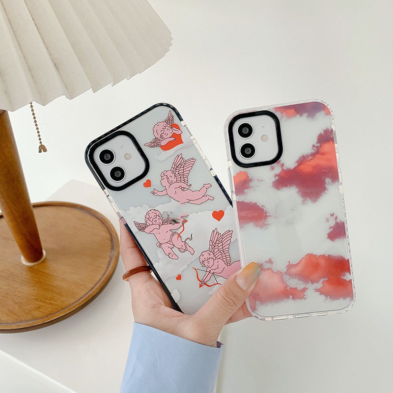 Ins Wind Fire Clouds Anti-drop Phone Case - Image 4