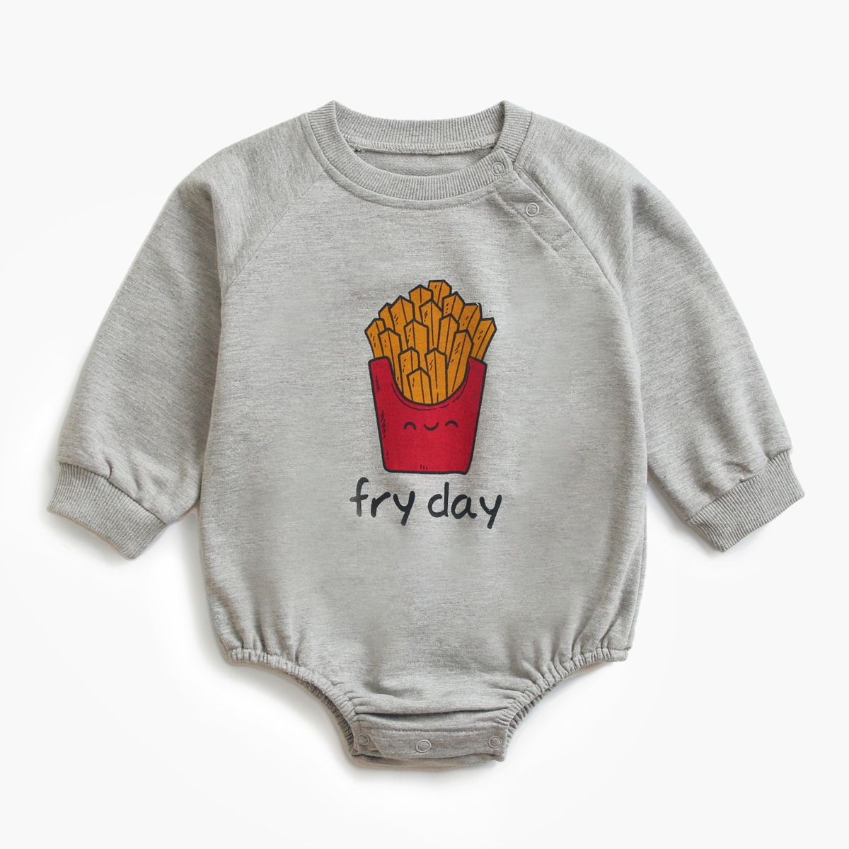 Cartoon One-piece Suit Newborn Goes Out With Fart Wrapped