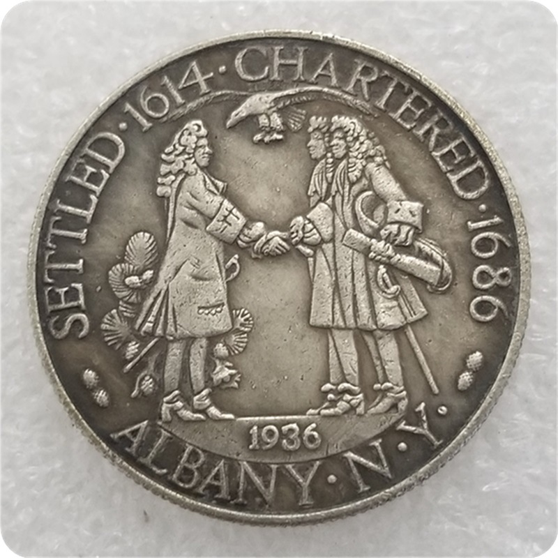 Antique Crafts US Half Yuan Commemorative Coin - Image 5