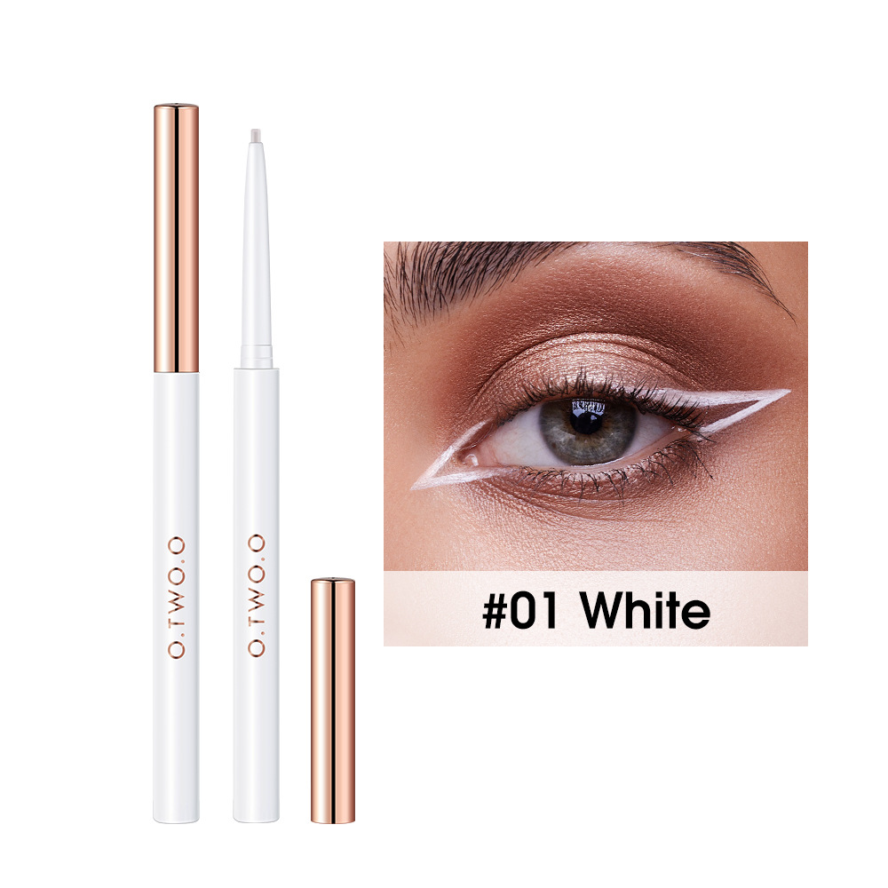 Ultra fine Eyeliner Gel Pen Quick drying Waterproof And Long lasting White - Shop at LoveMi