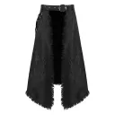 Jacquard Wool Tassel Dress-3Xl