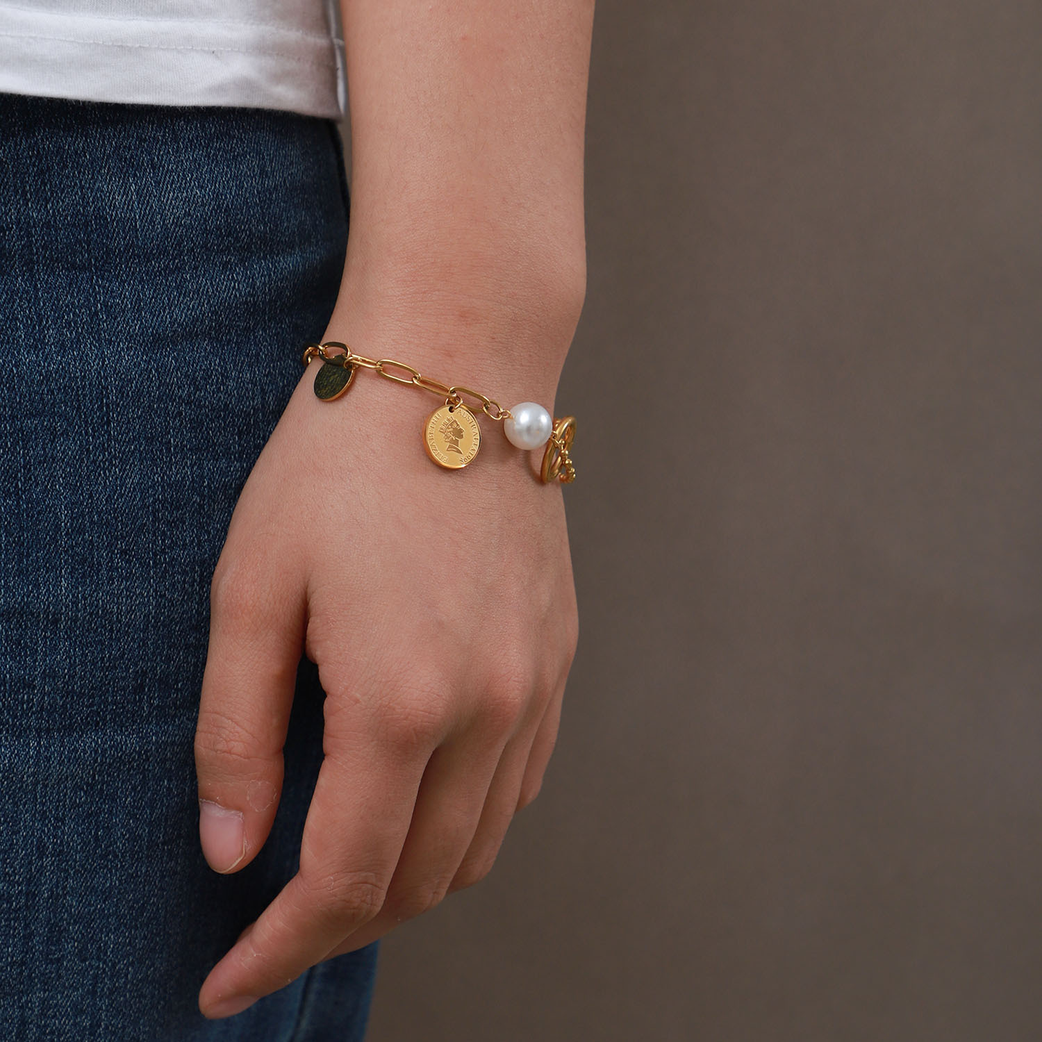 European And American Retro Titanium Bracelet