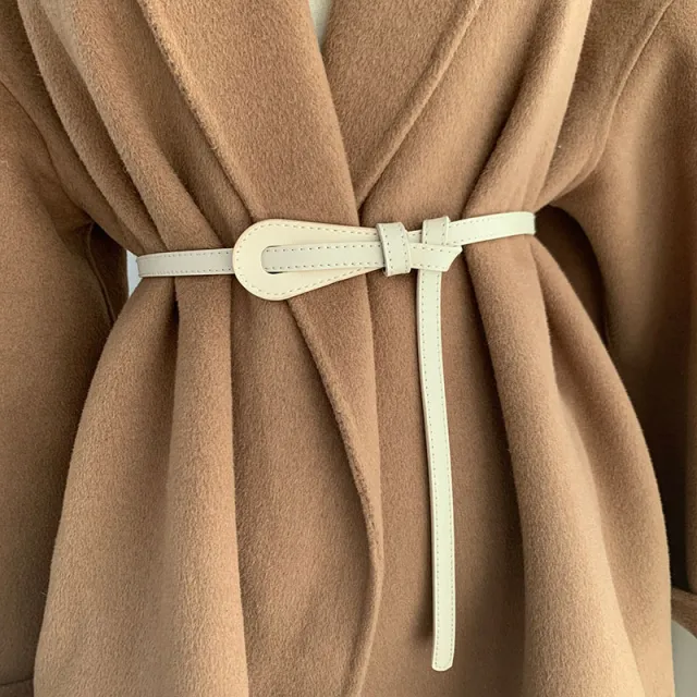 Fashion Simple Ladies Belt Tide Retro Beige - Shop at LoveMi