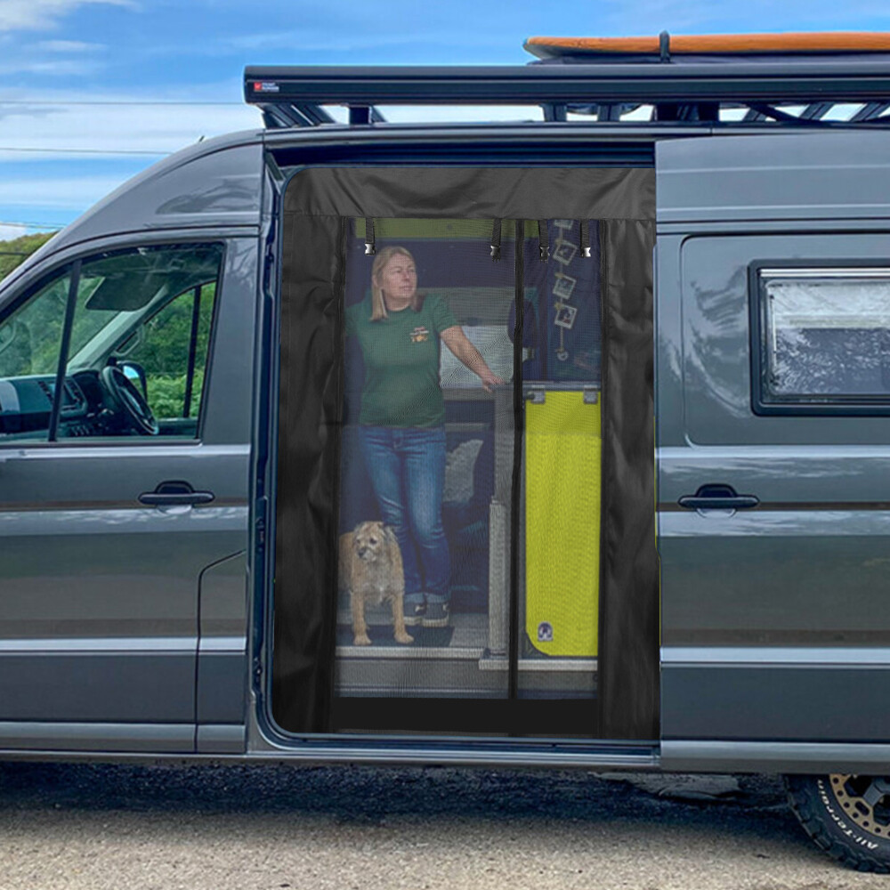Insect Mosquito Net Fly Screens Fits For M Ercedes Sprinter High Roof — image 5