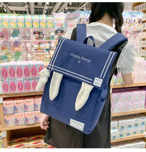 Cute and Adorable Rabbit Ears Backpack