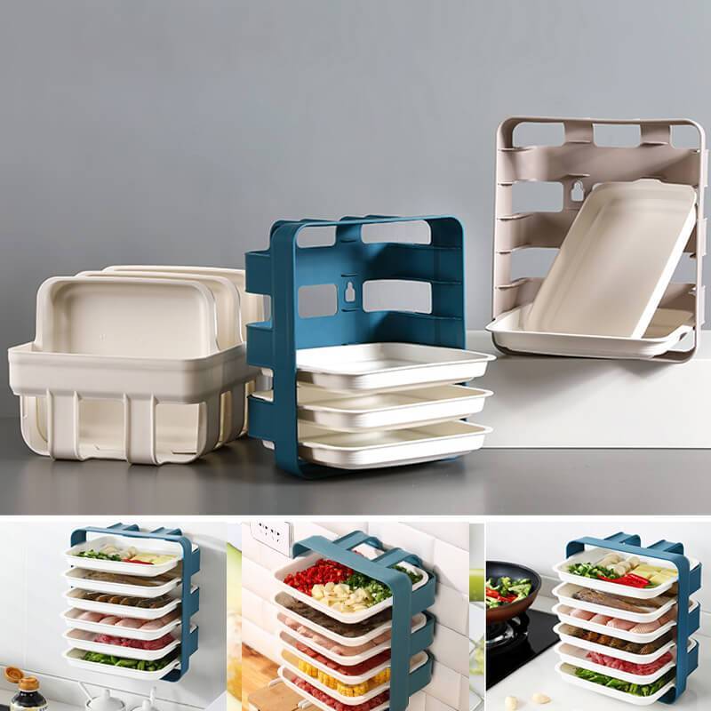 Title 5, Side Dishes Wall-mounted Storage Sub-meal Dish ...