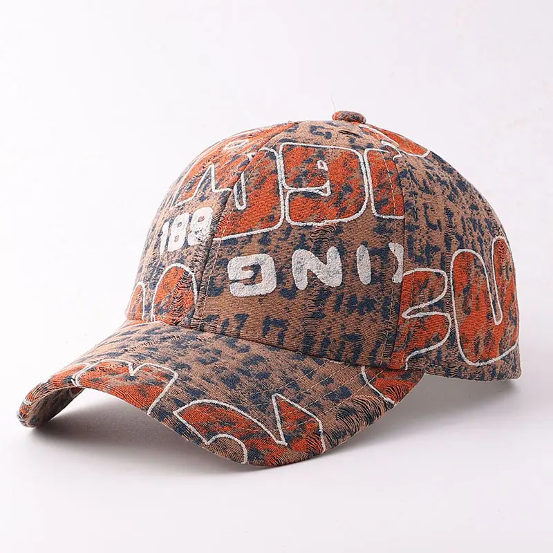 Spring And Autumn Fringed Jacquard Vintage Baseball