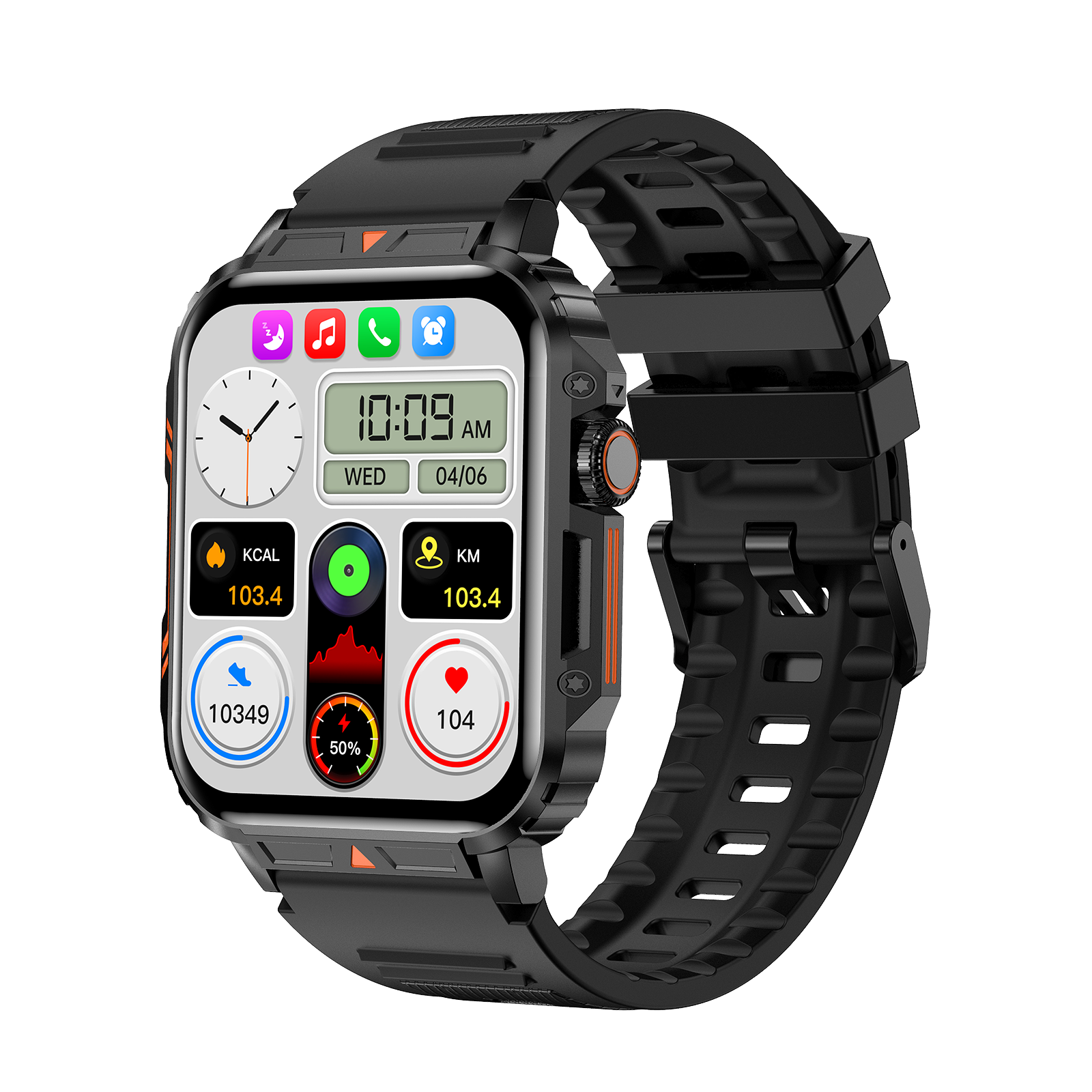 🔥2025 Smart Watch For Men/Women, Waterproof Smartwatch Bluetooth iPhone Samsung - Zdjęcie 5 z 5
