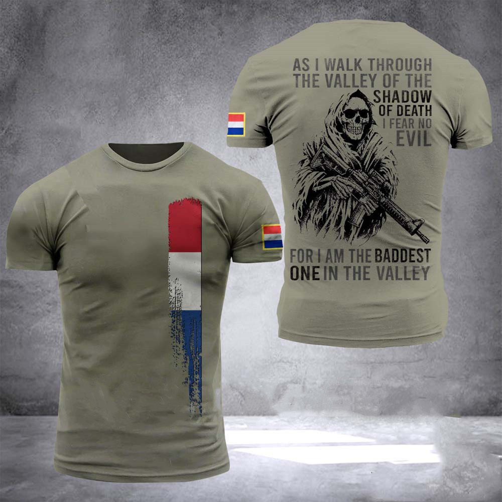 Title 4, Heren casual T-shirt met korte mouwen en print....