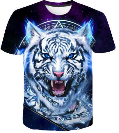 Title 11, Lion Tiger T-shirt Men