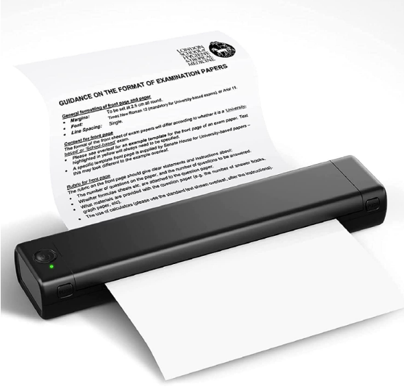 Small Mini Homework Paper Ink-free Office Portable A4 Thermal Wrong Question Printer - Image 21