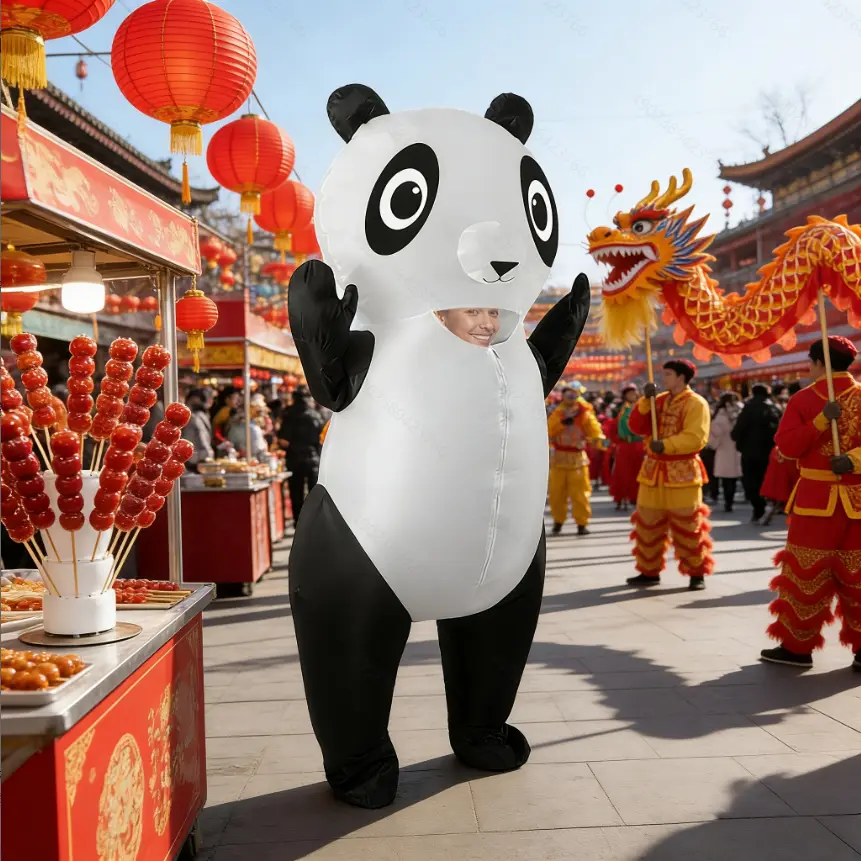 Inflatable Panda Costume, photo 3
