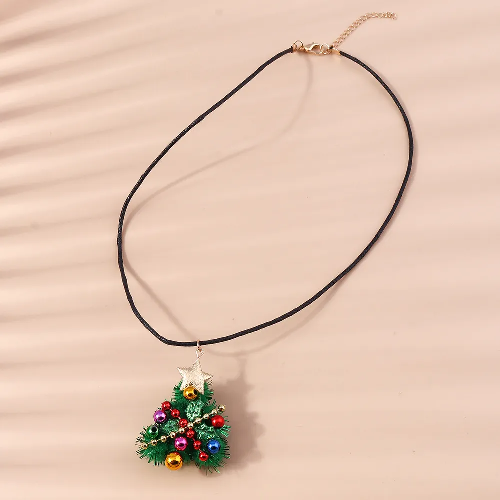 New Christmas Tree Earrings Felt Earrings – image 2