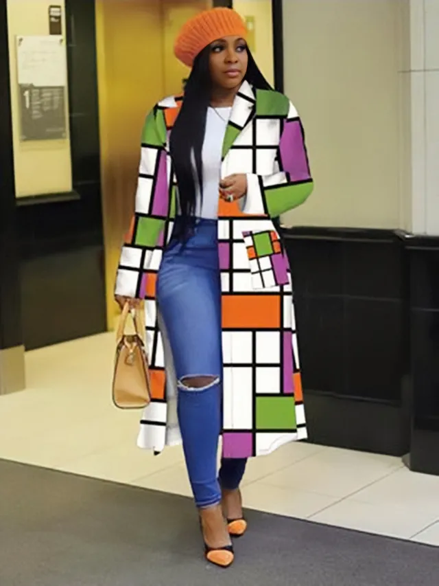 Spring African Women Long Sleeve Printing Plus Sie Long Shirt Dress S 5XL Camouflage. Xl - Shop at LoveMi