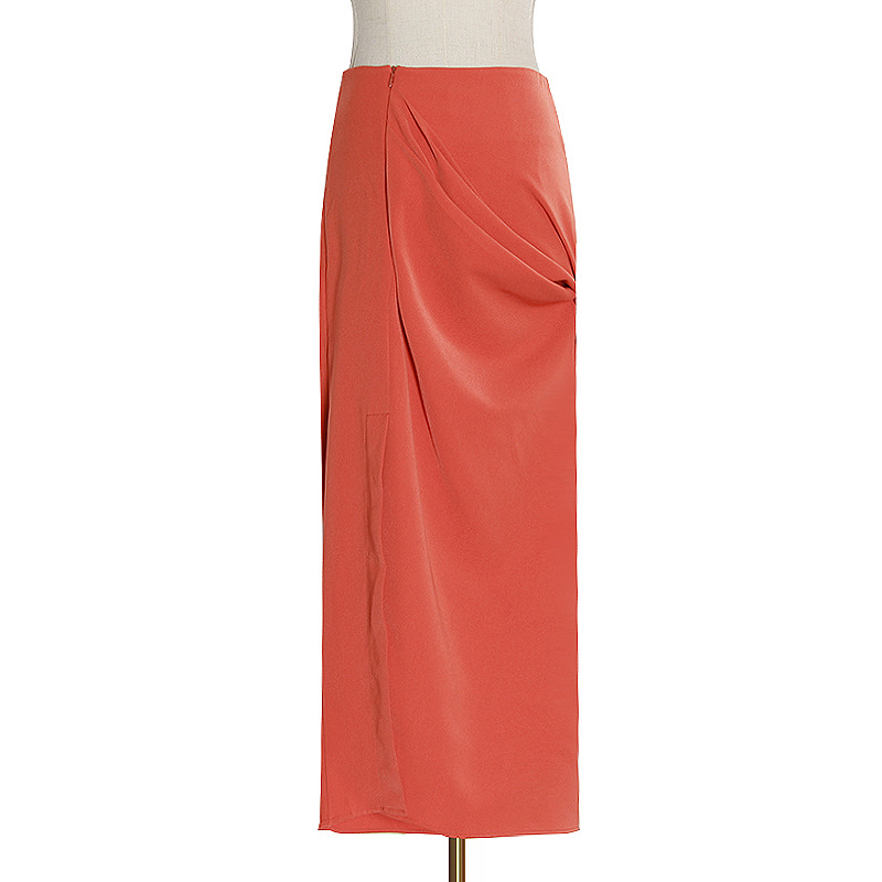 Title 8, High-waisted sexy pleated skirt