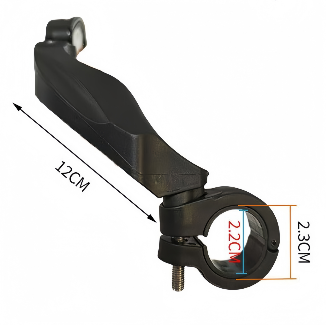 Mountain Bike Bicycle Rearview Mirror Rotaty Diamond Road Handlebar Bicycle Rear View Glass Cycling Fits Hybrid Recumbent Bike Urban Bicycle