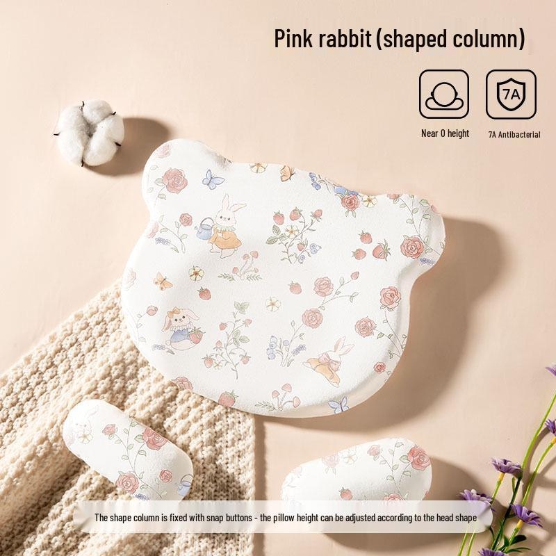 Baby Pillow Shaped Pillow,Baby Pillow 0-6 Months,Newborn Pillow Silicone Comfort Pillow