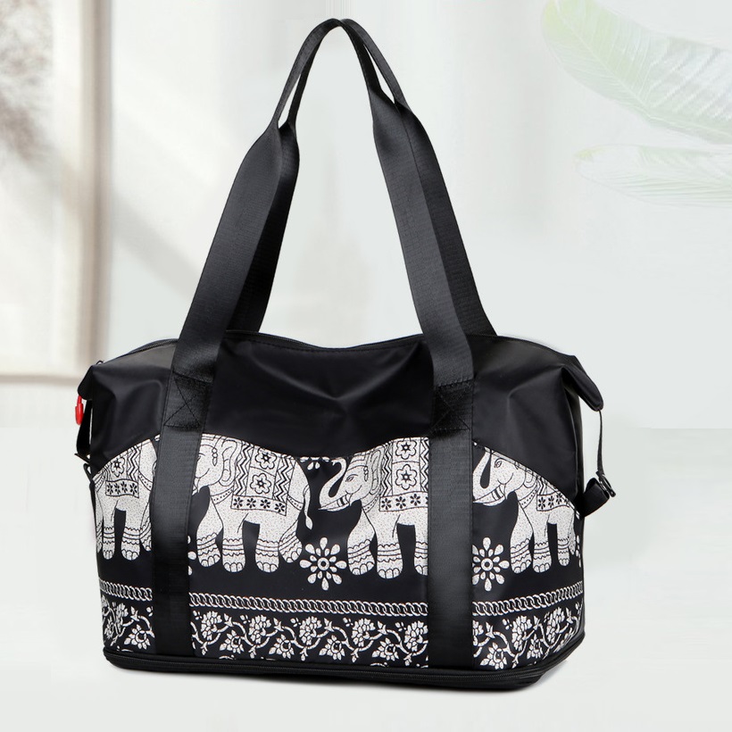 Dry Wet Separation Expanded Capacity Waterproof Men Travel Handbag - Image 4