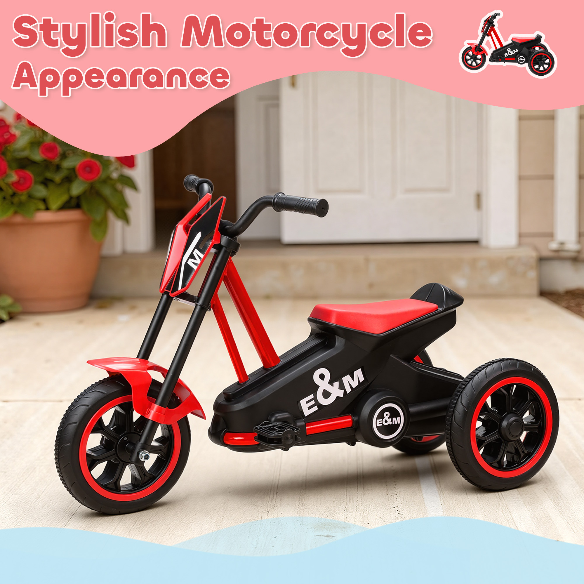 Children's Tricycles, Baby With Pedals, Three Wheeled Balance Bikes — image 6