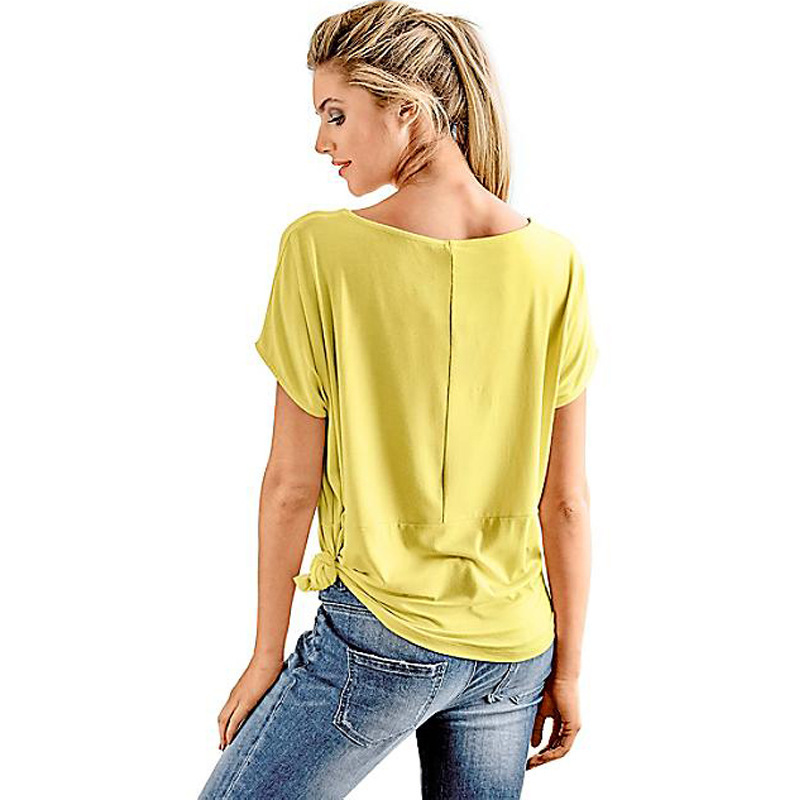 Title 4, Blusa feminina Stitching Hundred Towers com man...