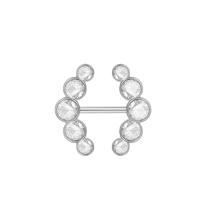Fashion Simple Creative Zircon Milk Ring