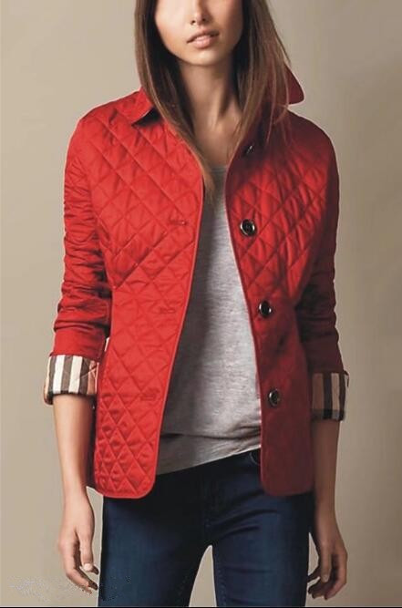 Title 3, Fashionable Elegant Lapel Cotton-padded Jacket ...