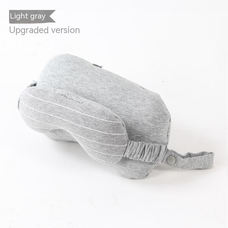 Two In One Eye Mask Light Gray