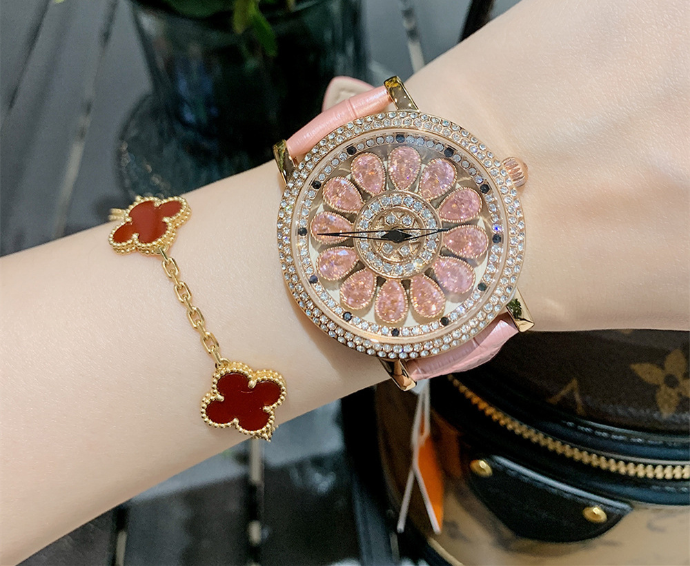 Women's Niche Diamond Luxury Rainbow Watch - Picture 4 of 9