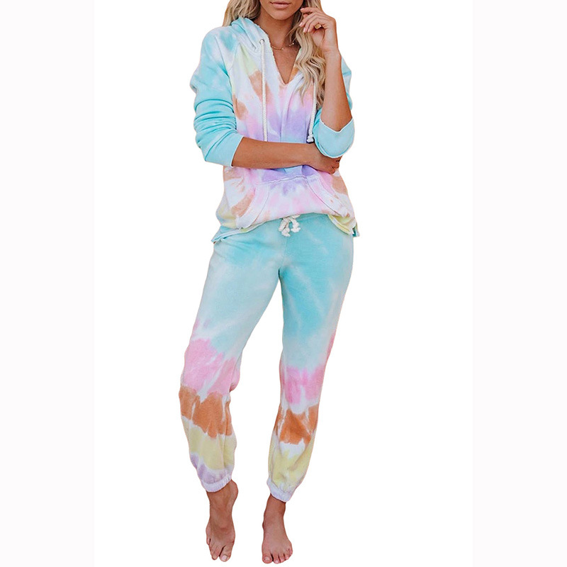 Title 2, European and American gradient pajamas