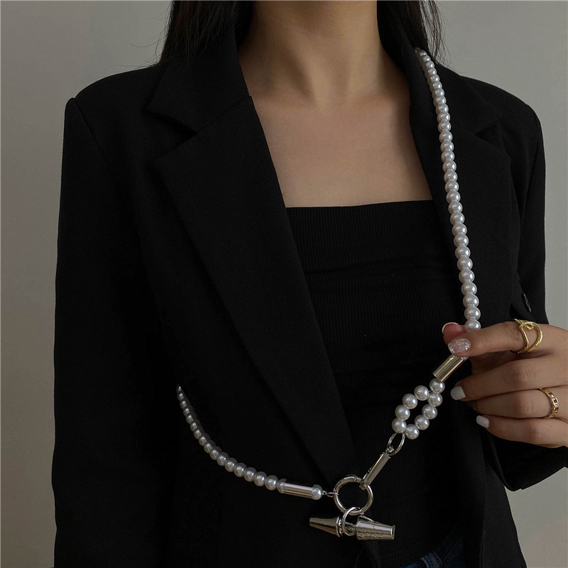 Title 2, Crossbody Chain Pearl Western Fitting Belt