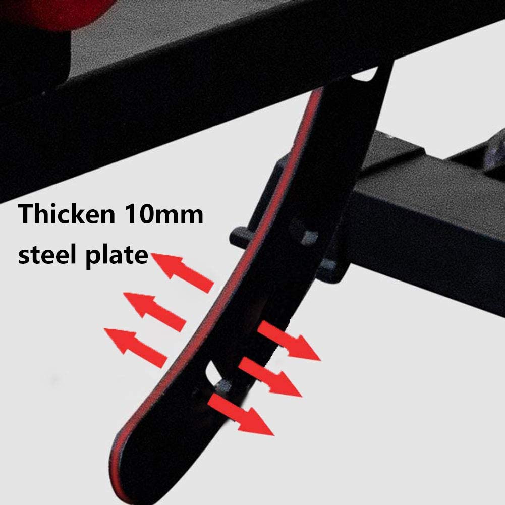 Adjustable Strength Training Bench Press Home Full Body Workout Foldable Weight Benches Gym Multi-functional Fitness Dumbbell Chair — foto 5