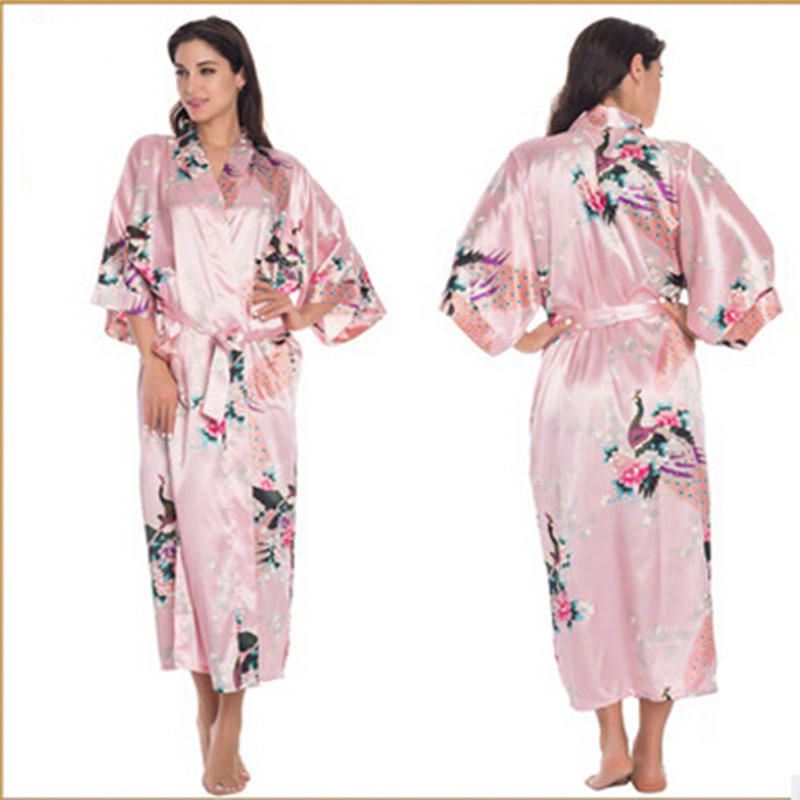 Title 6, Satin Robes for Brides Wedding Robe Sleepwear Silk